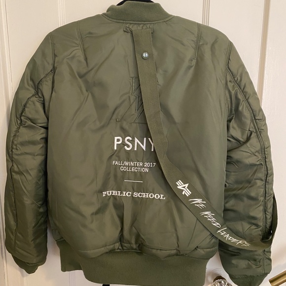 PSNY x Alpha Industries Reversible Bomber Jacket - Picture 4 of 6